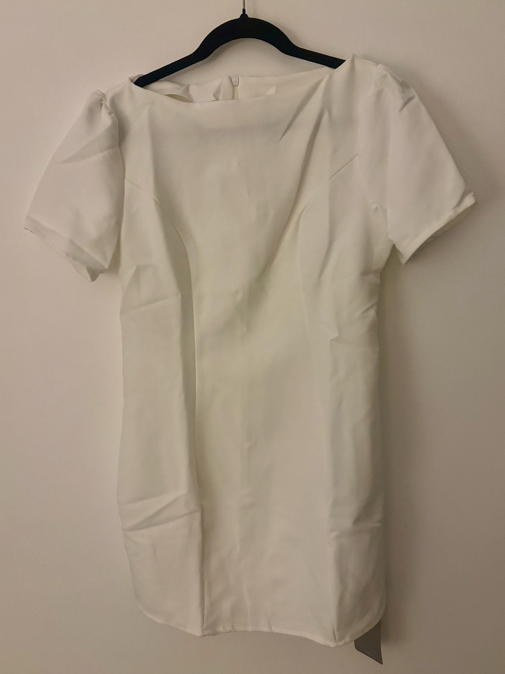 Missguided  White Short-Sleeve mini Dress